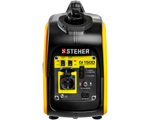 Генератор инверторный 1200 Вт STEHER GI-1500