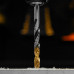Сверло спиральное по металлу 8 x 117мм, Р6М5, Golden Tip, многогранная заточка Denzel (718282)