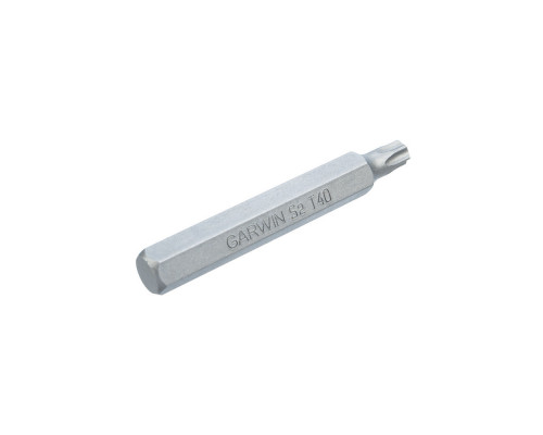 Бита, с шестигранным хвостовиком, 10 мм, T45, 75 мм, 1 шт, GARWIN PRO, 631035-T45