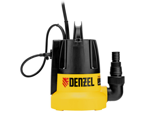 Дренажный насос DP500E, 500 Вт, подъем 7 м, 7000 л/ч Denzel (97218)