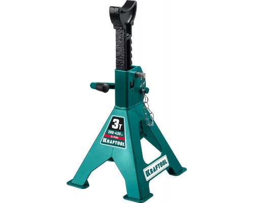 Усиленная страховочная подставка со штифтом S-PIN, 3 т, 280–430 мм KRAFTOOL 43465-3