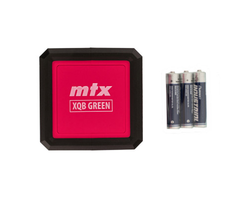Лазерный уровень XQB GREEN Basic SET, 20 м, зеленый луч, батарейки, резьба 1/4