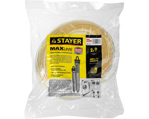 Гидроуровень 25 м, d 6 мм STAYER 3486-06-25