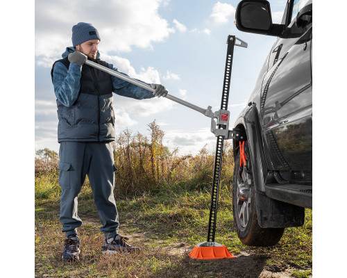 Домкрат реечный, 3 т, высота подъема 135-1315 мм, High Jack Matrix