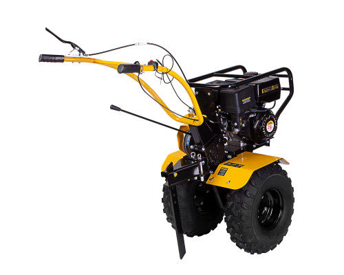 Мотоблок DPT-370-PRO, 7 л.с, ременное сцепление, ширина 90 см, глубина 35 см, фрез 3 х 4, ШОМ, передачи 4В/2Н Denzel (56404)