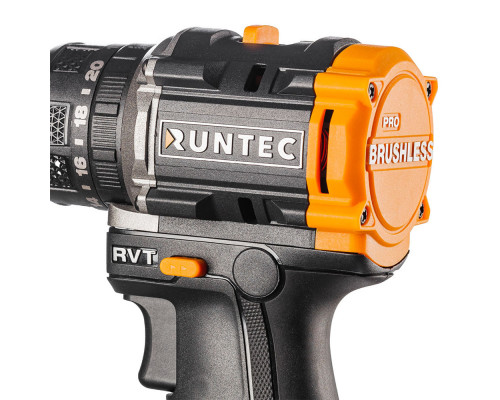 Дрель-шуруповерт ударная аккумуляторная PRO 13 мм, 20В, 2*2Ач, 60Нм RUNTEC RT-ID223