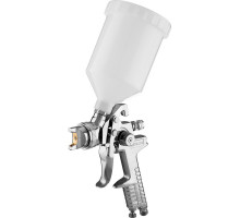 Краскопульт пневматический AirPro G, HVLP 1.4 мм, с верхним бачком STAYER Professional 06476-1.4