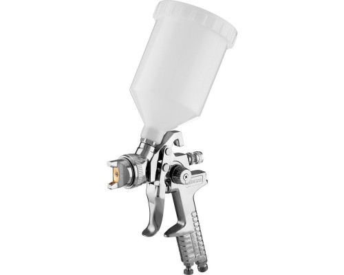 Краскопульт пневматический AirPro G, HVLP 1.4 мм, с верхним бачком STAYER Professional 06476-1.4