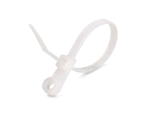 Стяжка нейлоновая КСО 4х110 (бел) (100шт) (Fortisflex) (80528)