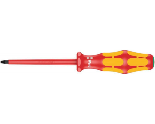 167 i TORX® VDE Отвёртка диэлектрическая, TX 10 x 80 мм (WE-006170)