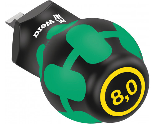 Отвёртка короткая шлицевая 0.6 x 3.5 x 25 мм SL Stubby серия 335 Wera WE-008840