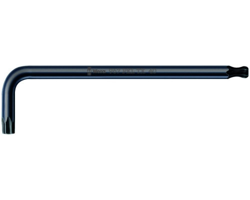 Г-образный ключ TX 30 x 122 мм с шаром TORX BlackLaser серия 967 PKL Wera WE-024208