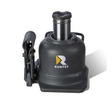 Домкрат бутылочный двухштоковый профессиональный 10 т, 125-225 мм RUNTEC RT-WJ10