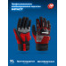 Перчатки комбинированные IMPACT р.XL (10), красные, антивибрационные, противоударные ЗУБР Профессионал 11478-XL