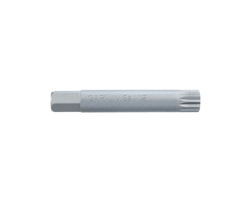 Бита, с шестигранным хвостовиком, 10 мм, M12, 75 мм, 1 шт, GARWIN PRO, 631055-M12