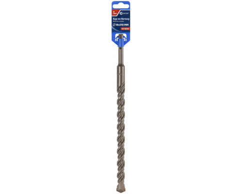 Бур по бетону CUTOP, Profi, двойная резьба, SDS-Plus, 18 х 310 мм (40-18310)