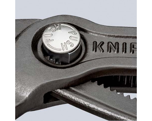 Клещи переставные 250 мм, зев 50 мм, хром, 2-комп ручки COBRA KN-8705250