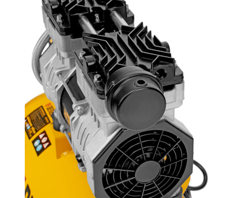 Компрессор DLS950/24 безмаслянный малошумный 950 Вт, 165 л/мин, ресивер 24 л Denzel (58026)