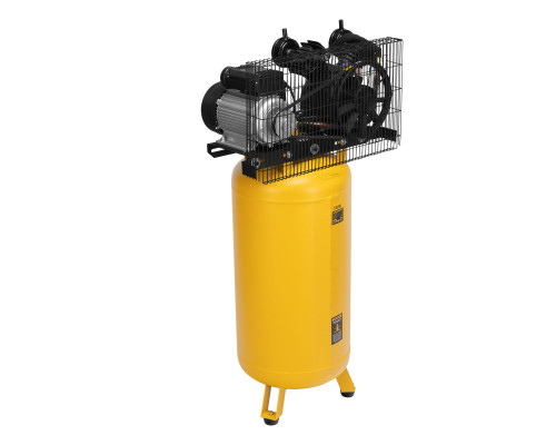 Компрессор воздушный BCV2200/100V, ременный привод , 2.3 кВт, 100 литров, 440 л/мин Denzel (58112)