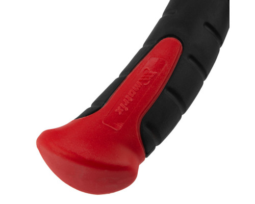 Молоток-гвоздодер мини, боек с магнитом, фибергласовая двухкомпонентная рукоятка, 250 г Matrix