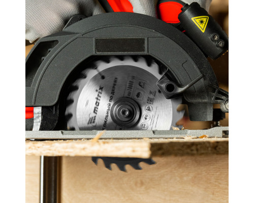 Пильный диск по дереву, 130 х 20 мм, 24 зуба, кольцо 16/20 Matrix Professional (73202)