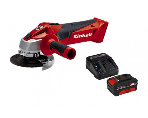 Шлифмашина угловая акк.Einhell PXC TC-AG 18/115 Li +1 акк. PXC 4.0Ач+ЗУ 3А (4431130SET)