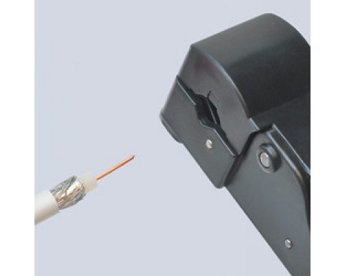 Стриппер для коаксиального кабеля, RG 58 / 59 / 62, длина 105 мм, SB (KN-166005SB)