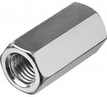 Переходная гайка M12, цинк, 1 шт ЗУБР DIN 6334 303756-12