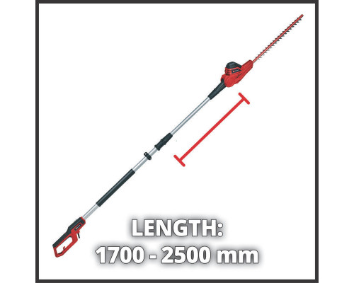 Кусторез электрический с телескопич штангой Einhell GC-HH 5056,500Вт,рез47см,20мм,штанга 1700-2500мм (3403870)