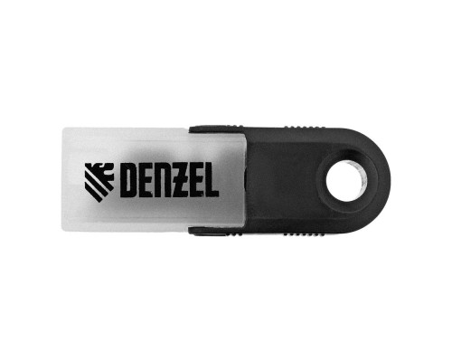 Лезвия, 19 мм, сталь SK5 - 0,6 мм, трапециевидные, 5 штук Denzel (79318)