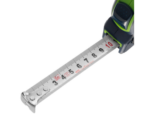 Рулетка Сапфир,двухкомпонентный корпус,5 м х 19 мм Сибртех