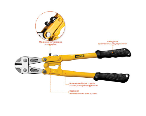 Болторез 350 мм Hercules STAYER 2330-035