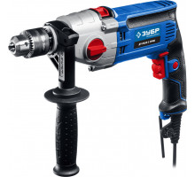 Дрель ударная 850 Вт 13 мм 2 скорости мет. корпус кейс Профессионал ЗУБР ДУ-П850-2 ЭРМК