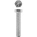 Болт M16 x 70 мм, кл. пр. 5.8, цинк, 5 кг, ГОСТ 7798-70 ЗУБР 303080-16-070