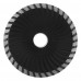Диск алмазный, отрезной Turbo, 115 х 22.2 мм, сухая резка Sparta (731175)