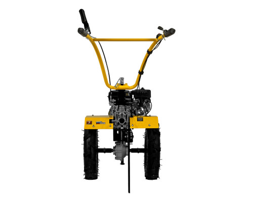 Мотоблок DPT-370X, 7 л.с, дисковое сцепление, ширина 90 см, глубина 35 см, фрез 3 х 4, ВОМ, передачи 3В/1Н Denzel (56406)