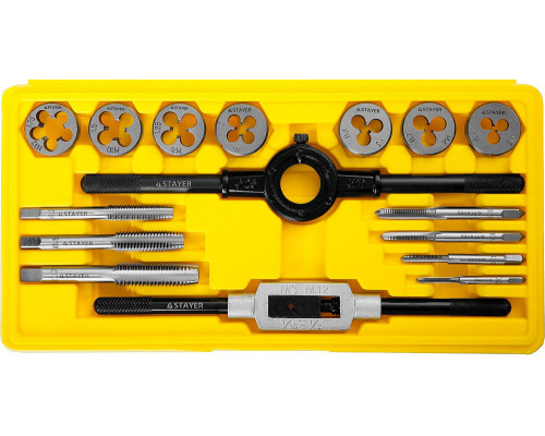 Набор метчиков и плашек 16 предмета MaXCut STAYER 28010-H16