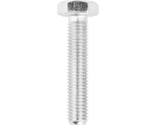 Болт M10 x 50 мм, кл. пр. 5.8, цинк, 5 кг, ГОСТ 7798-70 ЗУБР 303080-10-050