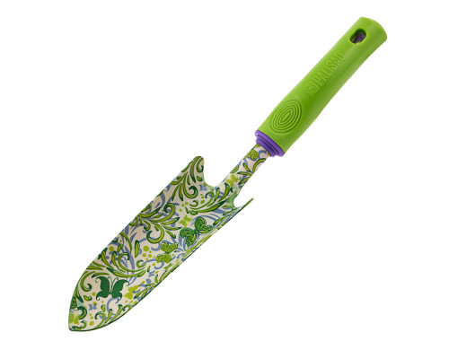 Совок посадочный узкий, 55 х 330 мм, стальной, пластиковая рукоятка, Flower Green, Palisad (620375)
