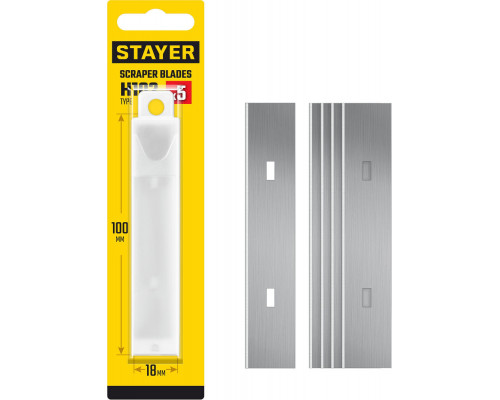 Сменное лезвие для скребка 08515, 100 мм, 5 шт STAYER 08515-S5_z02