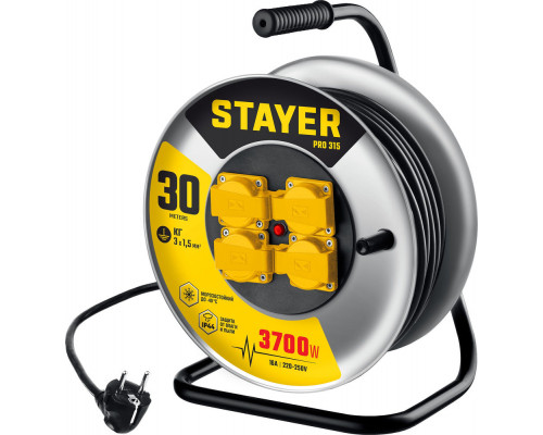 Лента клейкая двухсторонняя на тканевой основе Professional STAYER 50 мм 5 м 1217-05  