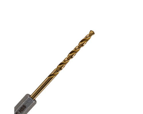 Сверло по металлу Runtec HSS-TiN 3 x 80мм HEX 1/4