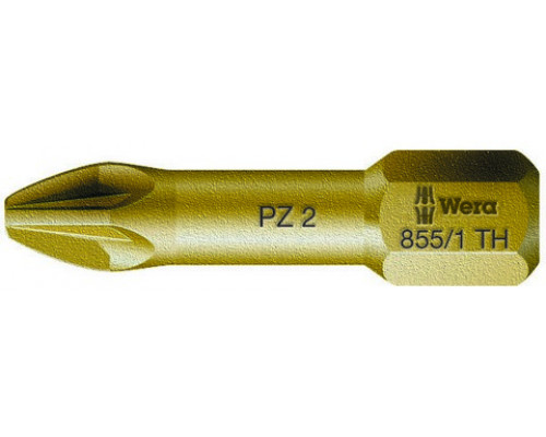 Бита торсионная PZ 3 x 25 мм сверхтвёрдая 1/4