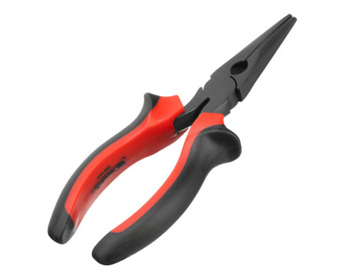 Длинногубцы прямые Black Nickel, 160 мм, двухкомпонентные рукоятки Matrix (17158)