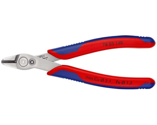 Бокорезы прецизионные Super Knips XL 140 мм, нерж., 2-комп ручки Electronic KN-7803140