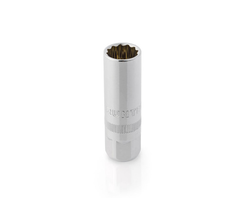 RUNTEC RT-H38S14SD Головка торцевая свечная магнитная RUNTEC CrV, 12PT, 3/8