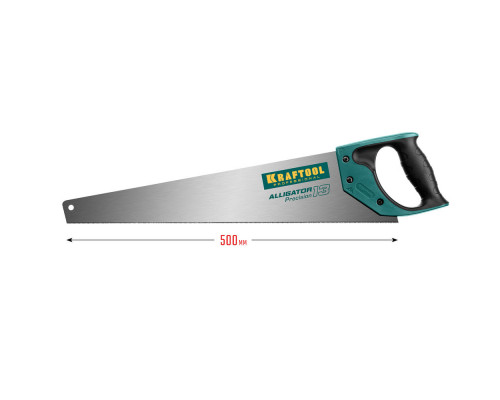 Ножовка для точного реза Alligator Precision 13, 500 мм KRAFTOOL 15225-50