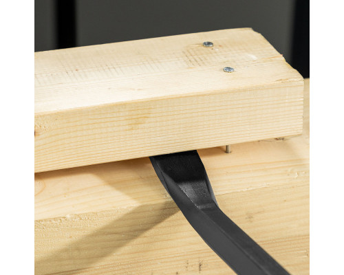 Лом-гвоздодер, 900 мм, шестигранный 19 мм, окрашенный, сталь 65 Denzel