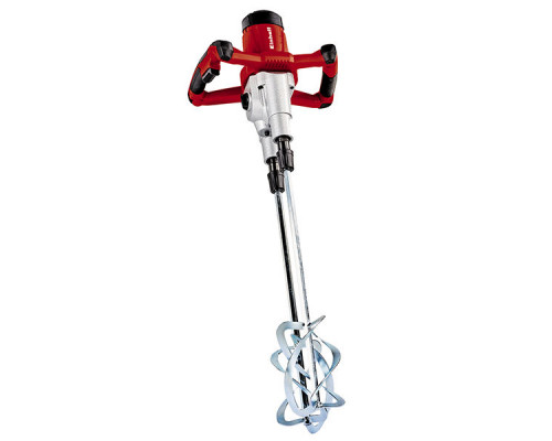 Миксер Einhell TE-MX 1600-2 CE Twin,1600Вт,2 шпинделя,2 скорости,0-460/750об/мин,HEX,2 мешалки 120мм (4258561)