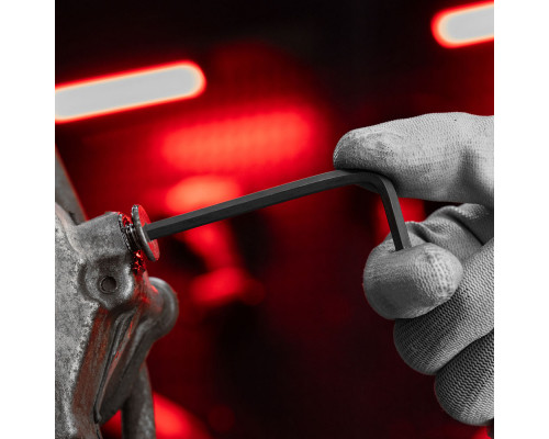 Набор ключей имбусовых HEX, 1.5-10 мм, CrV, 9 шт Matrix